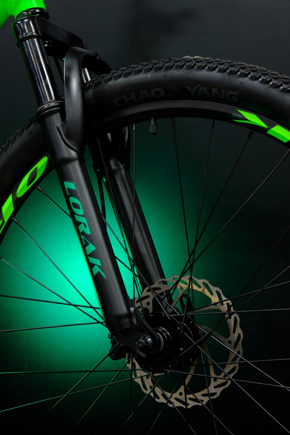 Lorak Race 26 Матовый Зелёный 13р (на рост 130-148)