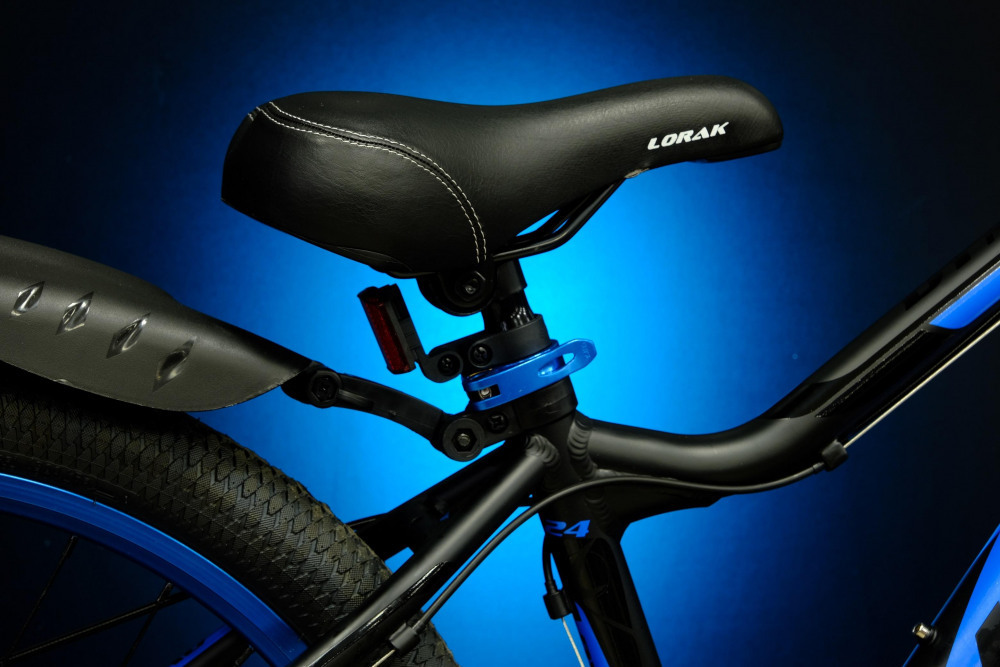 Lorak Dynamic 24 18sp Матовый Чёрный/Синий