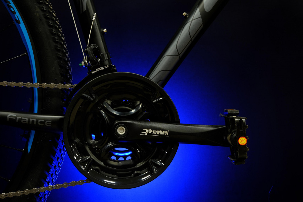 Lorak 1.0 Матовый Чёрный/Синий рама 21 (на рост 183-190) (27.5)