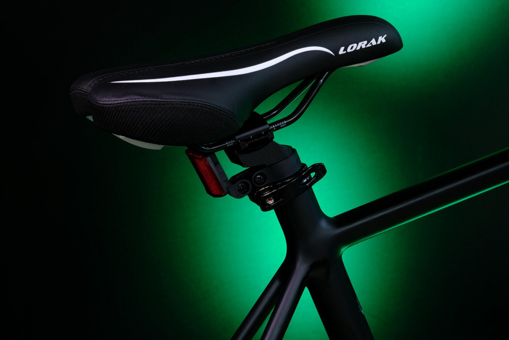 LORAK Sel 9000 8 sp Матовый Чёрный/Зелёный 23р (на рост 189-205)