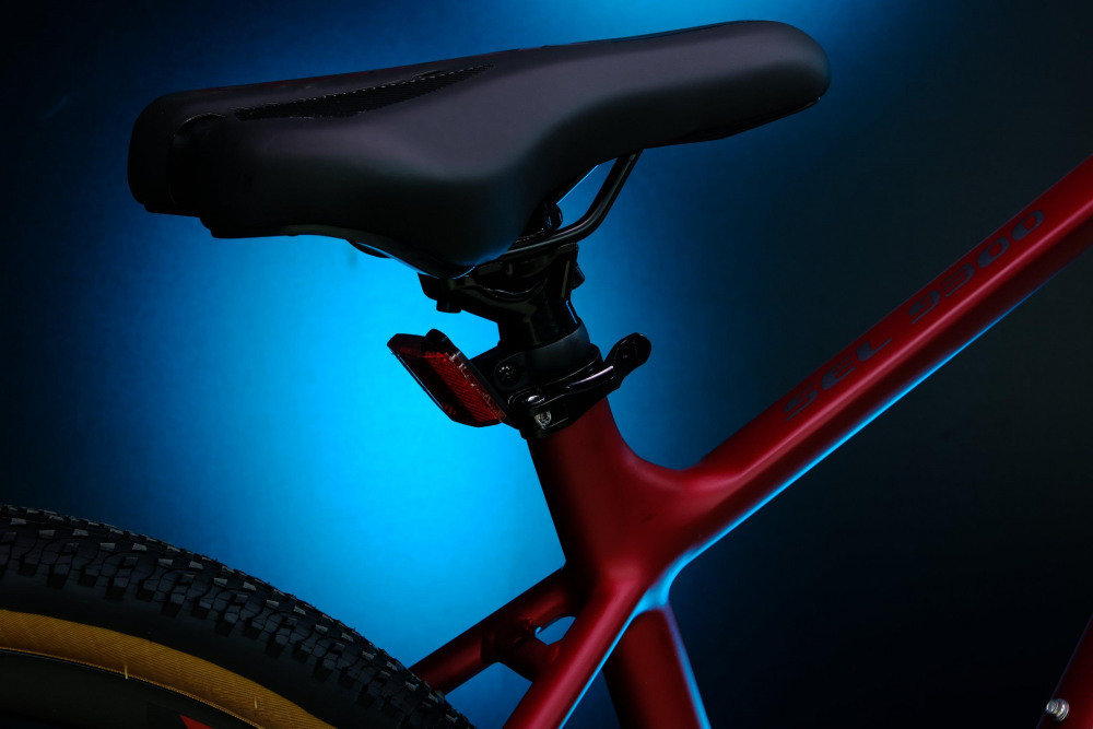 LORAK Sel 9300 Матовый Красный/Серый 22р (на рост 183-193)