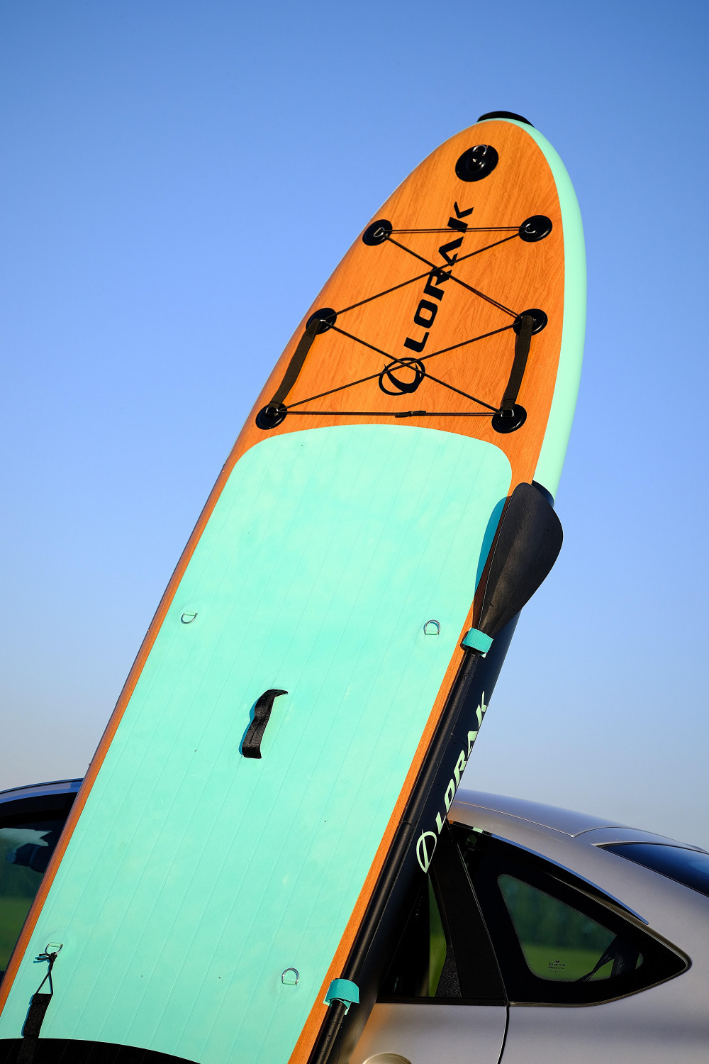 Сапборд Lorak 910 (335*84*15)серое дерево, код 77910