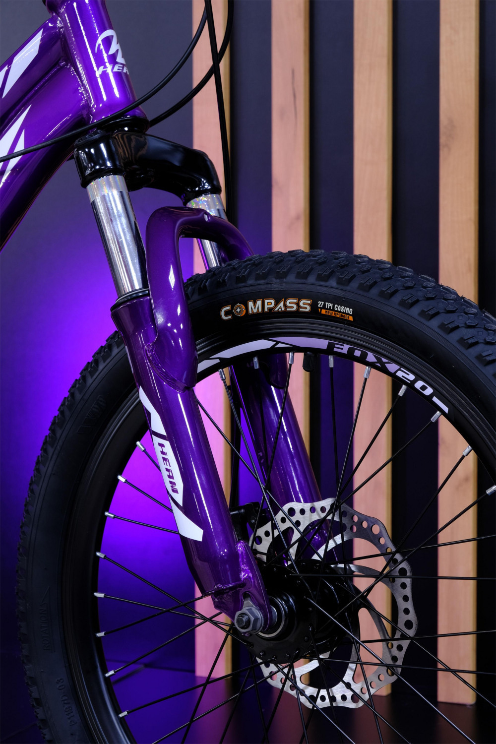 HEAM FOX 20 Girl Серый/Фиолетовый